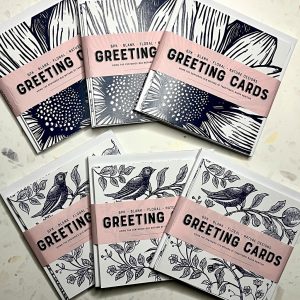 6 Pack | Vintage Blue | Blank greeting cards